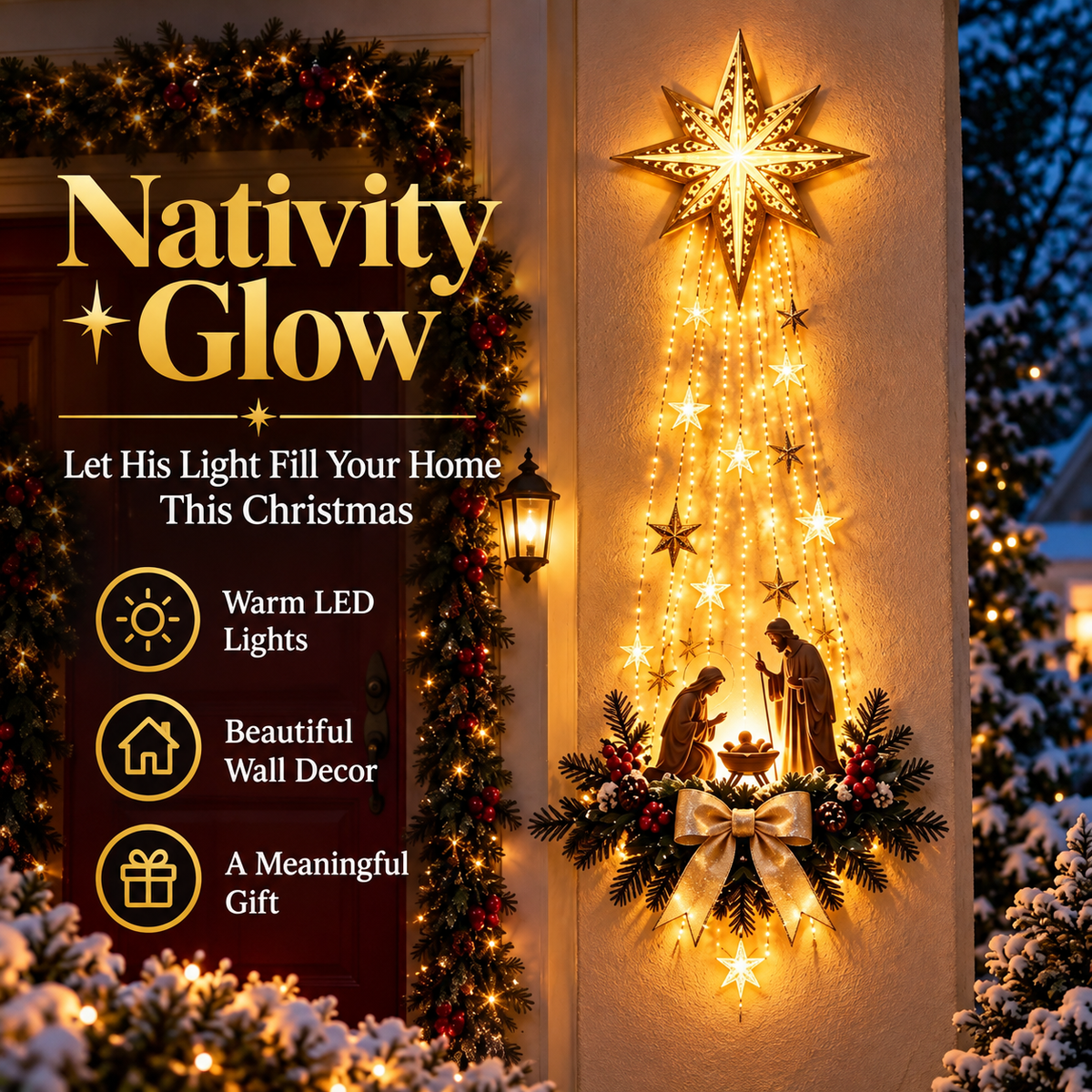 Nativity Star LED Light