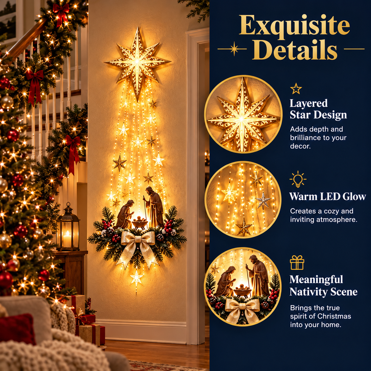 Nativity Star LED Light